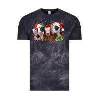 Cloud Black funny christmas heifers Vintage Tee - Jasminsmagicworld