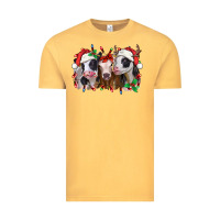 Vintage Mustard funny christmas heifers Vintage Tee - Jasminsmagicworld