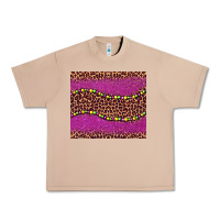 Burro mardi gras  leopard pink glitter bead Urban Heavy Tee - BarkalooDesign