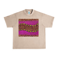 French Oak mardi gras  leopard pink glitter bead Urban Heavy Tee - BarkalooDesign