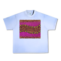 Grape Ice mardi gras  leopard pink glitter bead Urban Heavy Tee - BarkalooDesign