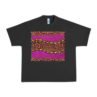 Pigment Black mardi gras  leopard pink glitter bead Urban Heavy Tee - BarkalooDesign