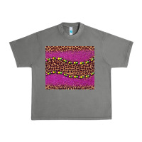Tornado mardi gras  leopard pink glitter bead Urban Heavy Tee - BarkalooDesign