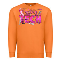 Carrot Breast Cancer Facility Tech Premium Sweatshirt - texasbilliewilder