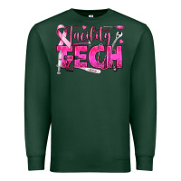 Sports Green Breast Cancer Facility Tech Premium Sweatshirt - texasbilliewilder