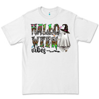 White halloween vibes Premium Tee - CowhideDigitalArt