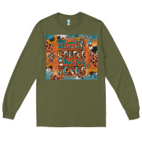 Army Green all i need is a little bit of coffee and o whole lot of jesus Long Sleeve Tee - JahusDesignShop