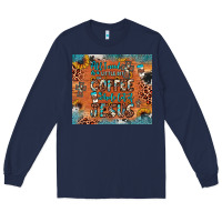 Navy all i need is a little bit of coffee and o whole lot of jesus Long Sleeve Tee - JahusDesignShop
