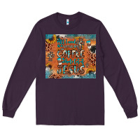 Plum all i need is a little bit of coffee and o whole lot of jesus Long Sleeve Tee - JahusDesignShop