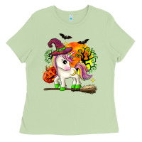 Matcha halloween unicorn Ladies Tee - Zillion Design Studio