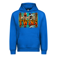 Cobalt mom of twins western brushstroke Urban Hoodie - OliviaCreatesArt