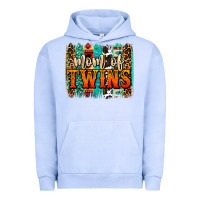 Pigment Grape Ice mom of twins western brushstroke Urban Hoodie - OliviaCreatesArt