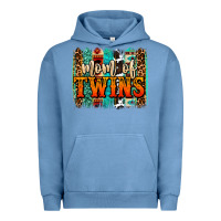 Mom Of Twins Western Brushstroke Urban Hoodie | Teevron
