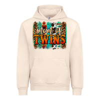 Sandshell mom of twins western brushstroke Urban Hoodie - OliviaCreatesArt