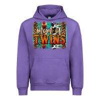 Tulip mom of twins western brushstroke Urban Hoodie - OliviaCreatesArt