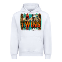 White mom of twins western brushstroke Urban Hoodie - OliviaCreatesArt