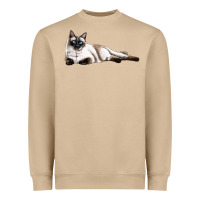 Mushroom siamese Heavyweight Sweatshirt - LillyAllenDesigns