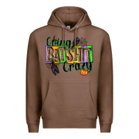 Chestnut Going bat shit crazy Premium Hoodie - NancyCooperArtShop