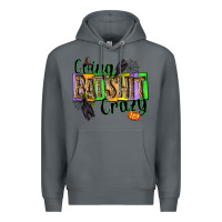 Rock Going bat shit crazy Premium Hoodie - NancyCooperArtShop