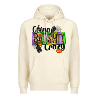 Sandshell Going bat shit crazy Premium Hoodie - NancyCooperArtShop