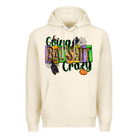 Tofu Going bat shit crazy Premium Hoodie - NancyCooperArtShop