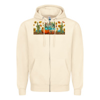 Sandshell welcome fall Zipper Hoodie - BundleAndBundleShop
