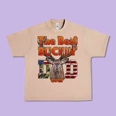 The Best Bucking Dad Ever Urban Heavy Tee Designed By Lillyallendesigns