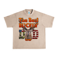 French Oak The Best Bucking Dad Ever Urban Heavy Tee - LillyAllenDesigns