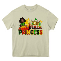 Mossy Black princess juneteenth Heavy Core Tee - Zillion Design Studio