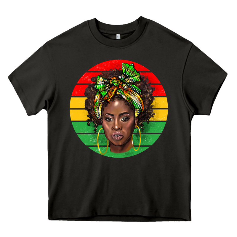 Black Women Heavy Core Tee by BarkalooDesign | Teevron