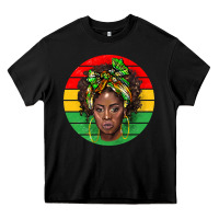 Black black women Heavy Core Tee - BarkalooDesign