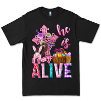 Black he is alive easter Premium Tee - Neo Western