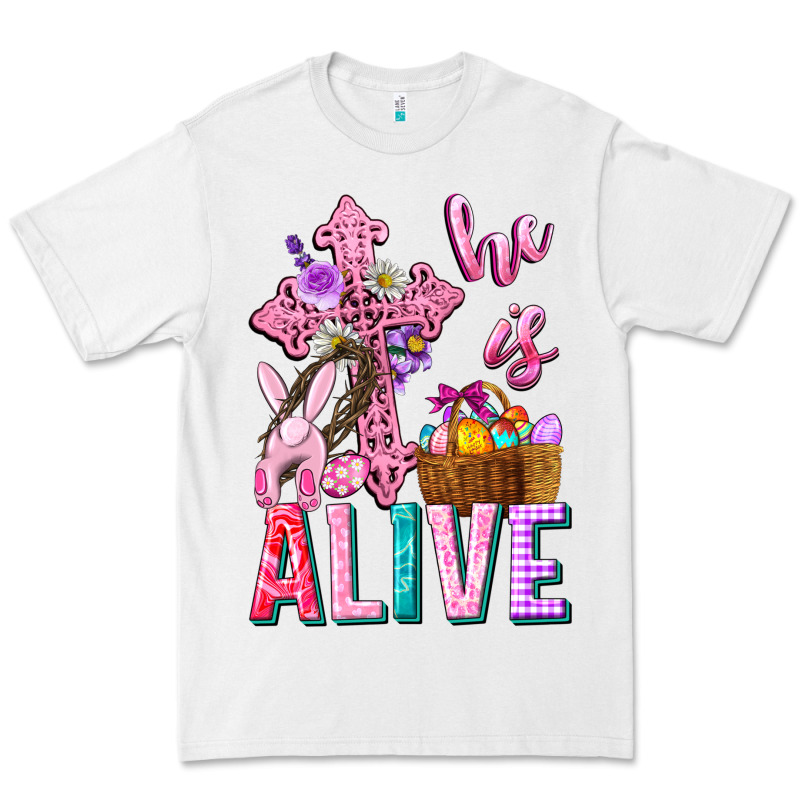 He Is Alive Easter Premium Tee by Neo Western | Teevron