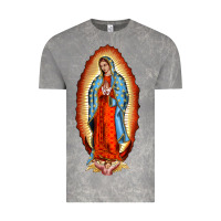Cloud Rock our new lady of guadalupe Vintage Tee - BarkalooDesign