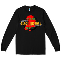Black black history month Long Sleeve Tee - MaliasSmallBusiness