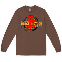 Chestnut black history month Long Sleeve Tee - MaliasSmallBusiness