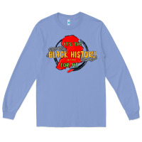 Colony Blue black history month Long Sleeve Tee - MaliasSmallBusiness