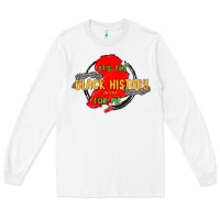 White black history month Long Sleeve Tee - MaliasSmallBusiness