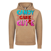 Vintage Coffee candy cane cutie Vintage Hoodie - AdoDesignShop