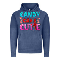 Vintage Denim candy cane cutie Vintage Hoodie - AdoDesignShop