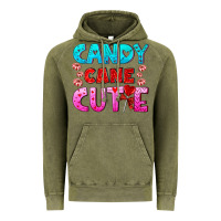 Vintage Olive candy cane cutie Vintage Hoodie - AdoDesignShop
