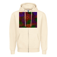 Sandshell halloween leopard Zipper Hoodie - BundleAndBundleShop