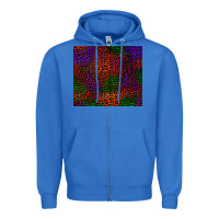True Royal halloween leopard Zipper Hoodie - BundleAndBundleShop