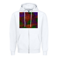 White halloween leopard Zipper Hoodie - BundleAndBundleShop
