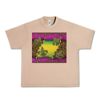 Burro mardi gras  leopard pink glitter Urban Heavy Tee - BarkalooDesign