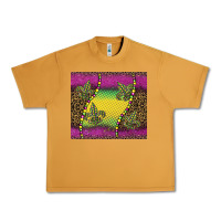 Peanut Butter mardi gras  leopard pink glitter Urban Heavy Tee - BarkalooDesign