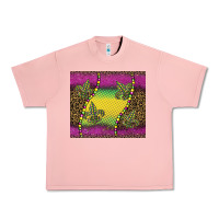 Salmon mardi gras  leopard pink glitter Urban Heavy Tee - BarkalooDesign