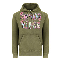 Vintage Olive spring vibes Vintage Hoodie - Artiststas