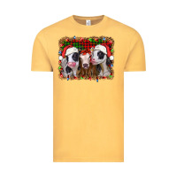 Vintage Mustard christmas heifers Vintage Tee - Jasminsmagicworld