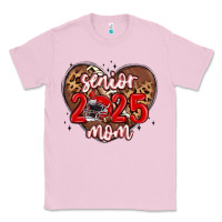 Bubblegum Pink senior 2025 mom football Classic Tee - MaliasSmallBusiness
